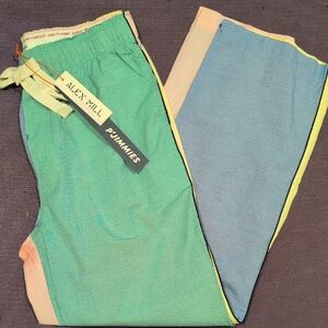Alex Mill Multicolor Pajama Pants PJimmies Medium Men's Colorblock